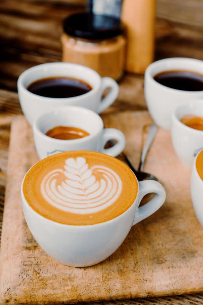 Coffee and pastry